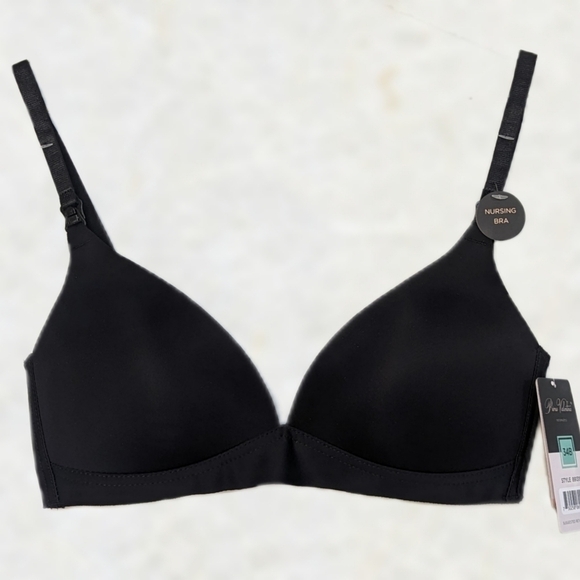 Prima Valentina Intimates Convertible Nursing Bra with Underwire, Black 34B - Picture 2 of 10